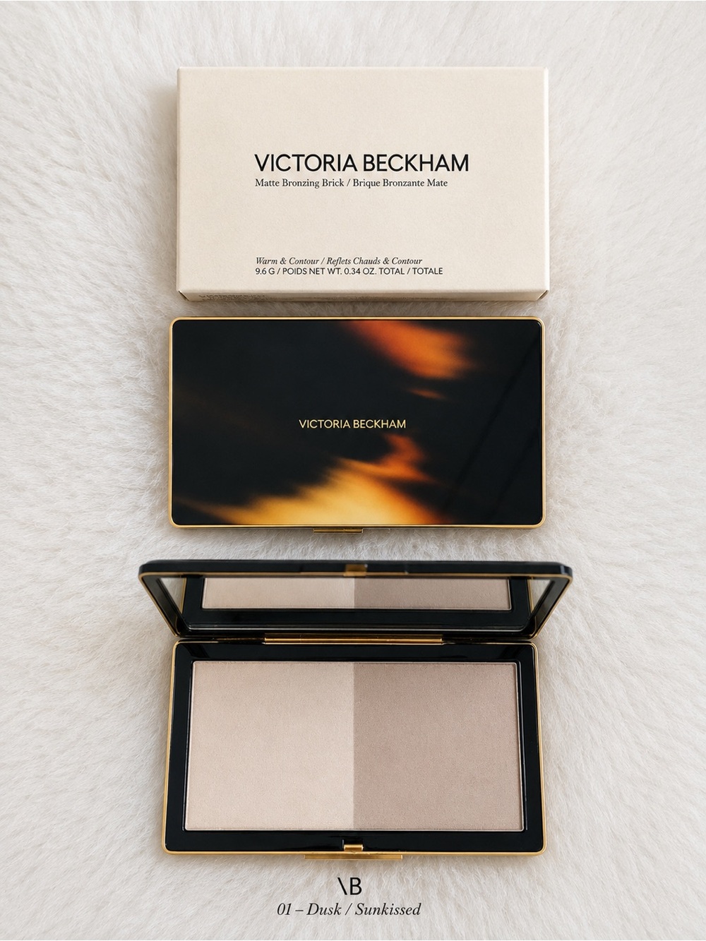 Victoria Beckham Matte Bronzing Brick — 01 Dusk / Sunkissed NIB RETAIL $80